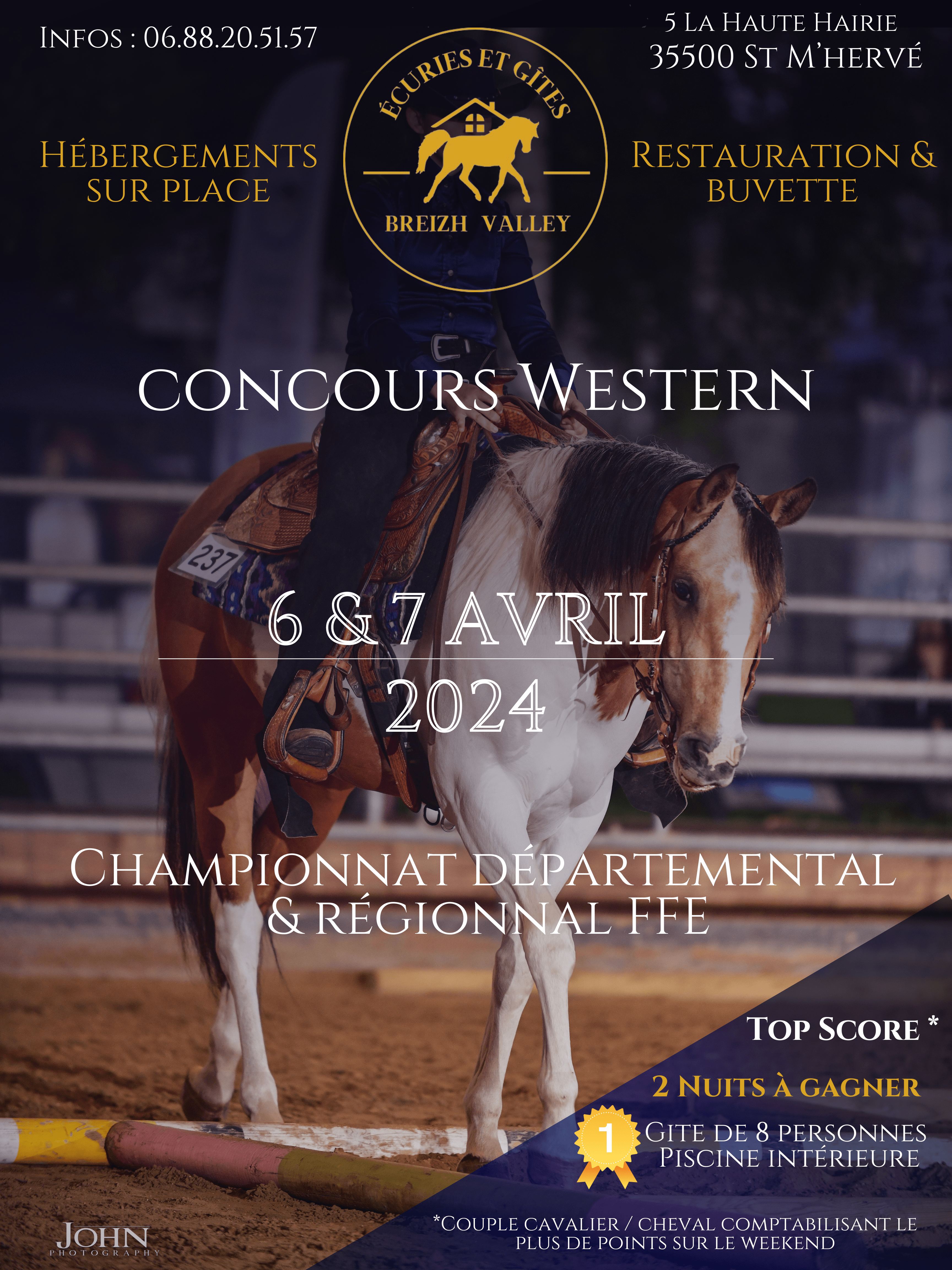 Concours Western Championnats Départemental et Régional